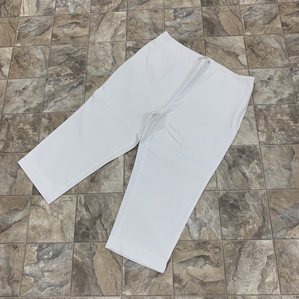 Talbots White Capris - image 1